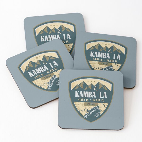 Item preview, Kamba La Himalaya Tibet Biker Badge designed and sold by CynthiaGraphics.