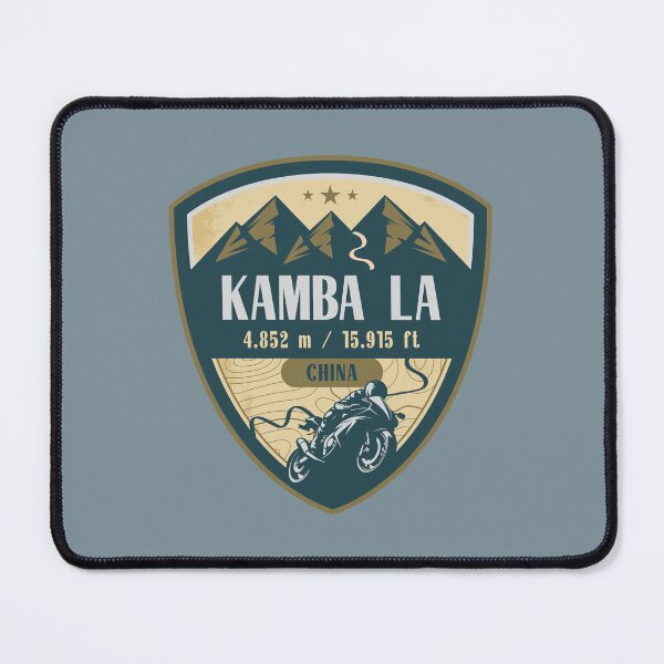 Item preview, Kamba La Himalaya Tibet Biker Badge designed and sold by CynthiaGraphics.