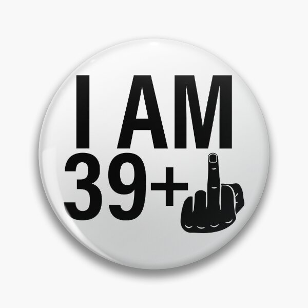 Item preview, 39+1 – Officially 40 Funny Birthday Milestone Design designed and sold by EmeraldeaArt.