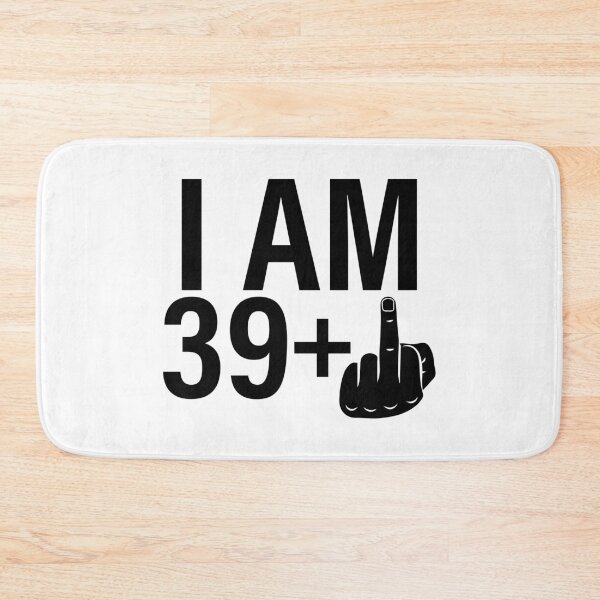 Item preview, 39+1 – Officially 40 Funny Birthday Milestone Design designed and sold by EmeraldeaArt.