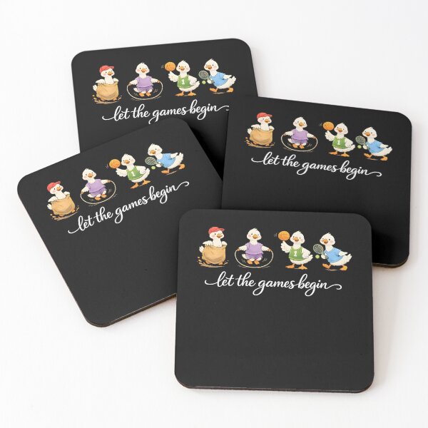 Item preview, Field Day Let the Games Begin Field Trip Funny Duck Shirt – Cute Farm Ducks Design – Animal Humor designed and sold by THREE LITTLE BEANS.