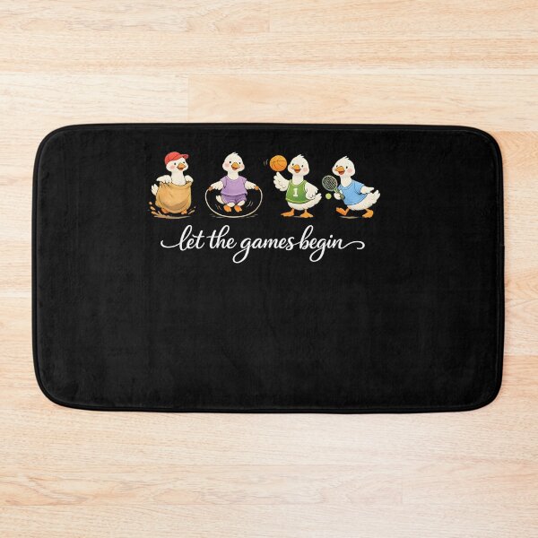 Item preview, Field Day Let the Games Begin Field Trip Funny Duck Shirt – Cute Farm Ducks Design – Animal Humor designed and sold by THREE LITTLE BEANS.