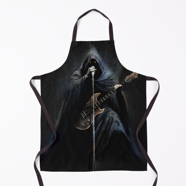 Item preview, Grim Reaper Guitarist – Dark Horror Rock Music designed and sold by Fantasy-art-z.