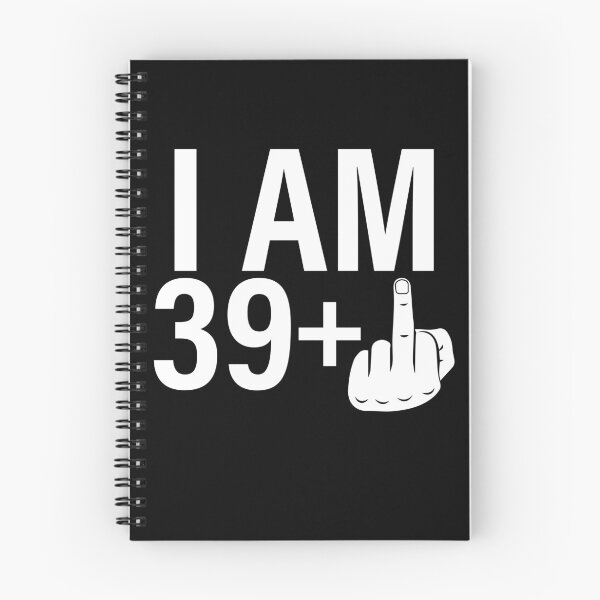 Item preview, 39+1 – Officially 40 Funny Birthday Milestone white Design designed and sold by EmeraldeaArt.
