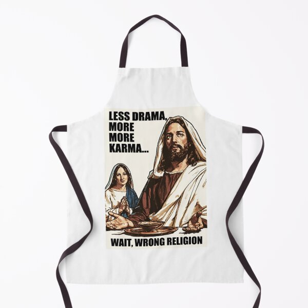 Item preview, Less Drama More Karma Wide Eyes Meme designed and sold by Piotrek0001.