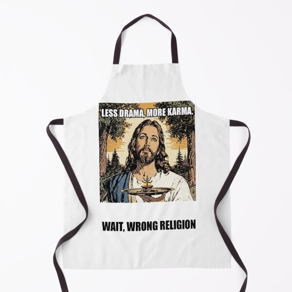 Item preview, Less Drama More Karma Jesus in Forest designed and sold by Piotrek0001.