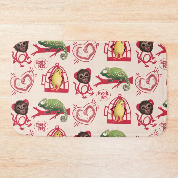 Item preview, Cute Exotic Pets Funny Cartoon Set designed and sold by Pryhozha.