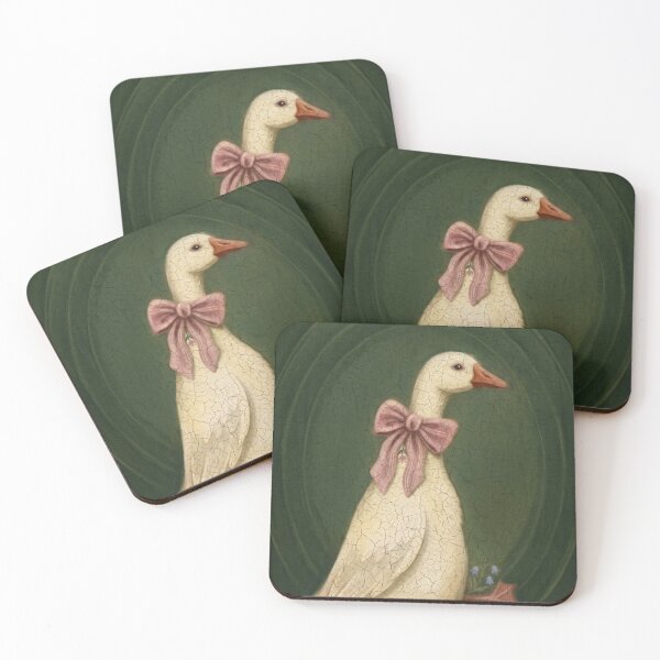 Item preview, Charming Rustic Duck Poster designed and sold by STTrillionTEES.