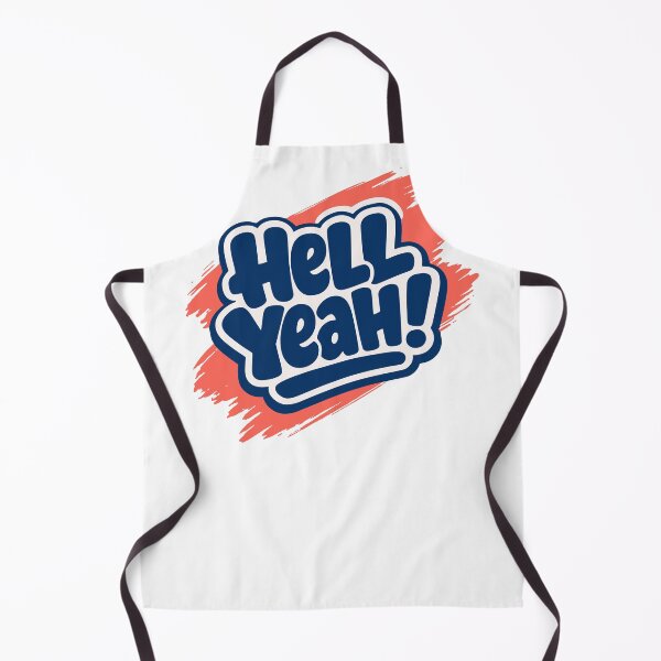 Item preview, Hell Yeah! Bold Affirmative Statement Graphic designed and sold by AntiqueImages.
