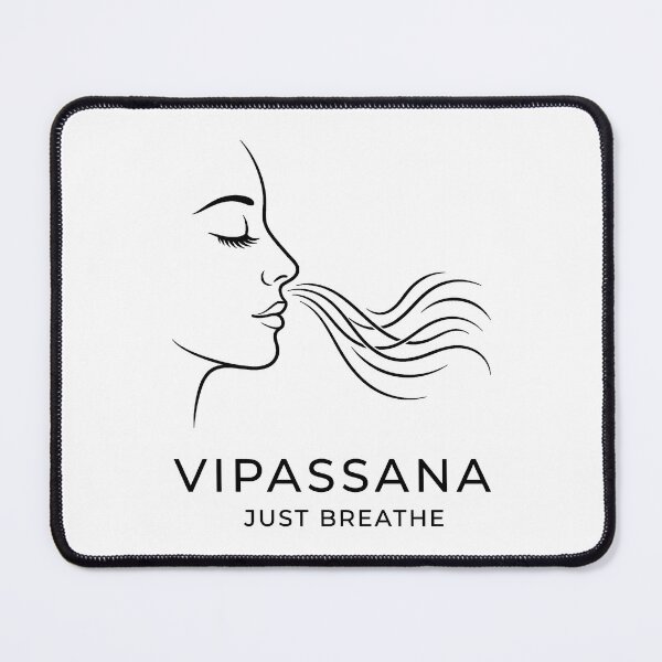 Item preview, Vipassana – Just Breathe | Mindfulness Zen Meditation Calm Design designed and sold by ArtsyExplorer.