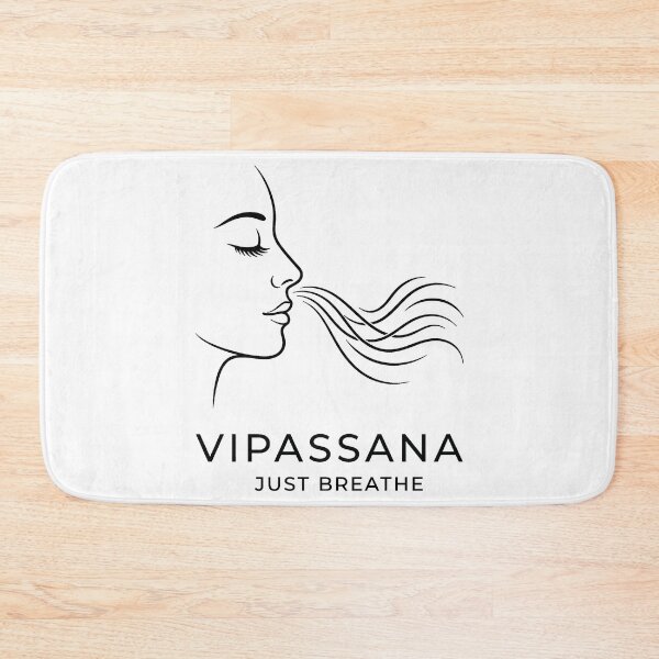 Item preview, Vipassana – Just Breathe | Mindfulness Zen Meditation Calm Design designed and sold by ArtsyExplorer.