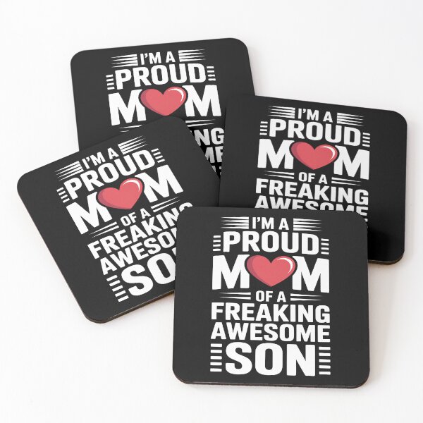Item preview, Proud Mom Of A Freaking Awesome Son Gift For Mothers Day designed and sold by Say It With Ink.