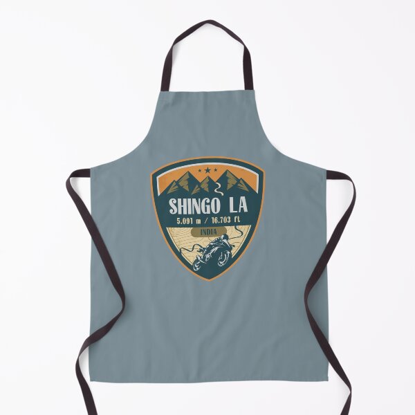 Item preview, Shingo La Himalaya India Biker Badge designed and sold by CynthiaGraphics.