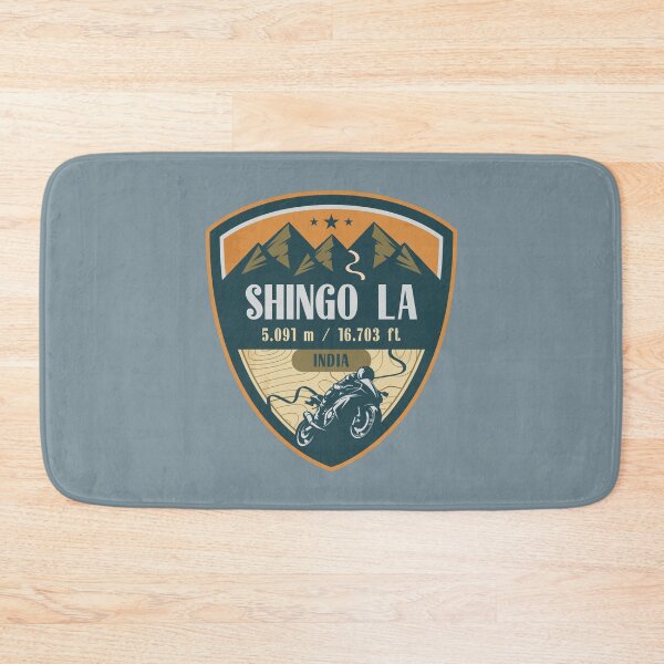 Item preview, Shingo La Himalaya India Biker Badge designed and sold by CynthiaGraphics.