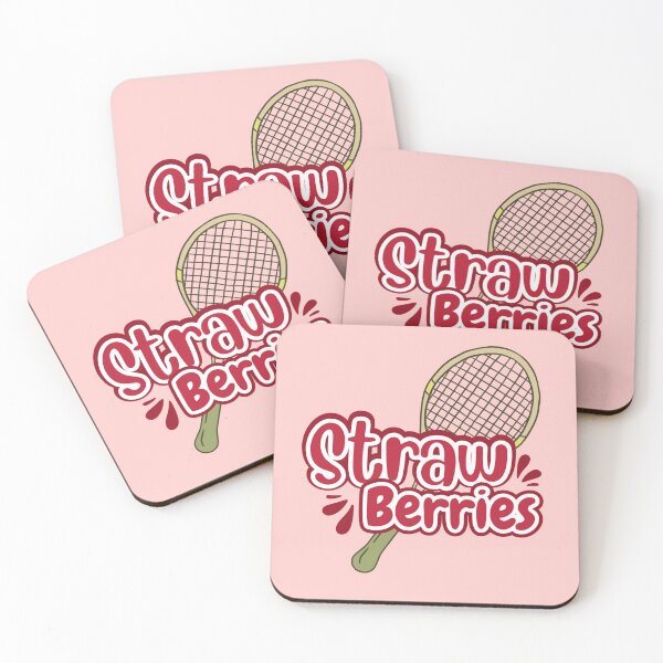 Item preview, Strawberries and tennis designed and sold by BritishDelights.
