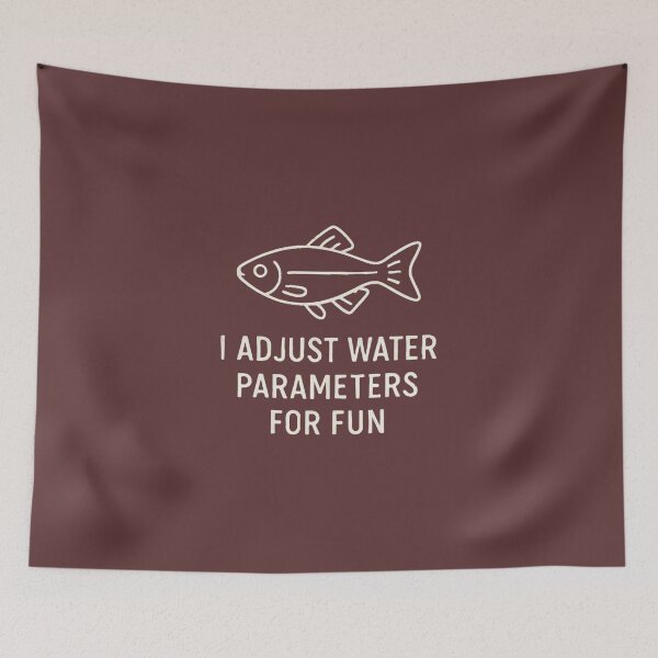 Item preview, Aquarium Hobby Shirt – I Adjust Water Parameters for Fun designed and sold by PeterskyDesign.