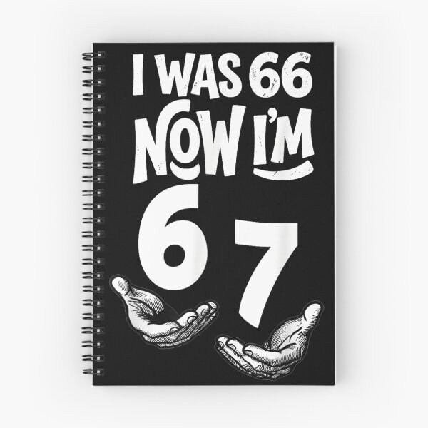 Item preview, Funny 67th Birthday Gag Gift I Was 66 Now I Am 67 designed and sold by Chaya Reid.