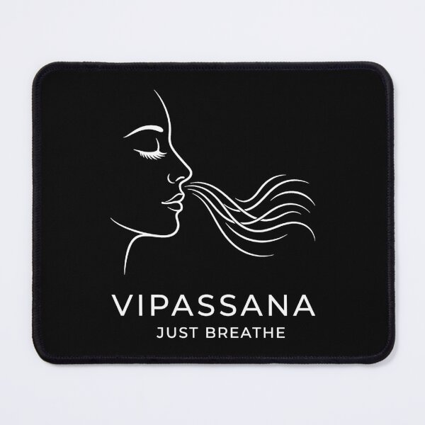 Item preview, Vipassana – Just Breathe | Mindfulness Meditation Calm Design designed and sold by ArtsyExplorer.