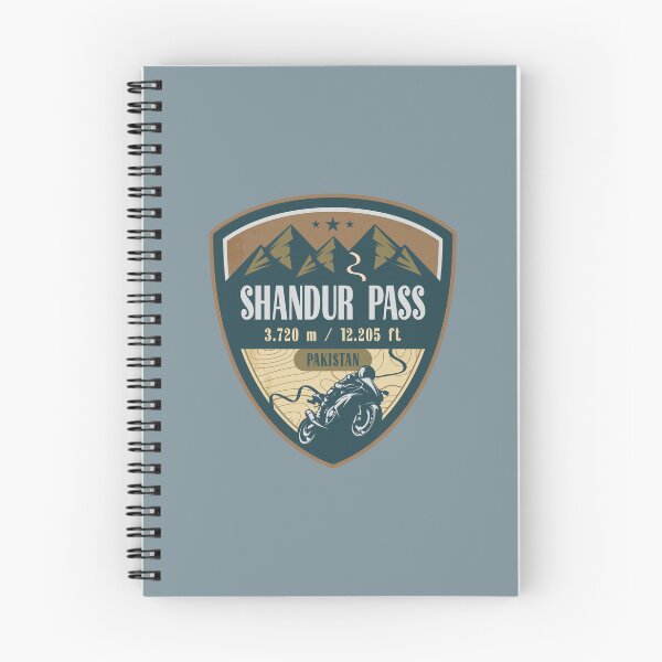 Item preview, Shandur Pass Hindu Kush Pakistan Biker Badge designed and sold by CynthiaGraphics.