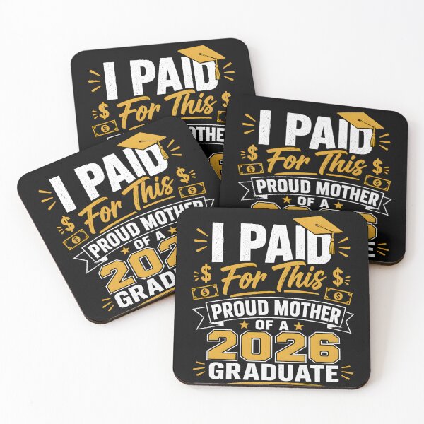 Item preview, I Paid For This Proud Mother of Graduate 2026 Shirt – Funny Mom Graduation Gift – Class of 2026 designed and sold by THREE LITTLE BEANS.