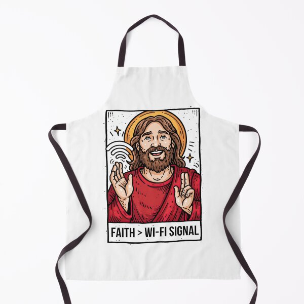 Item preview, Faith Greater Than Wi Fi Signal Red Shirt designed and sold by Piotrek0001.