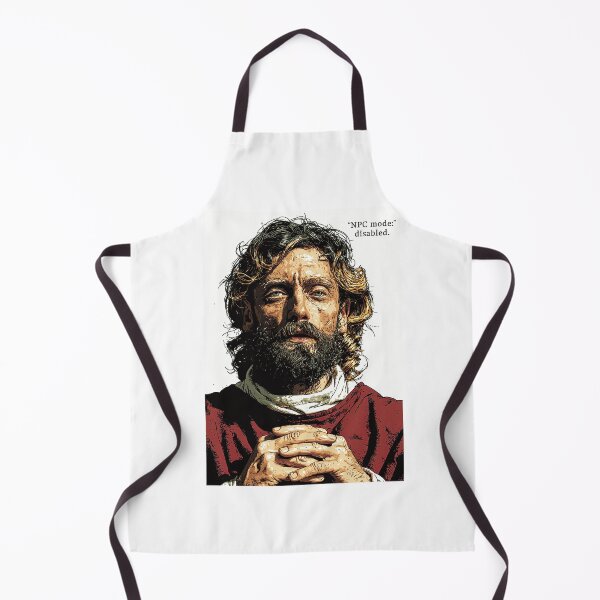 Item preview, NPC Mode Disabled Jesus Looking Up Art designed and sold by Piotrek0001.