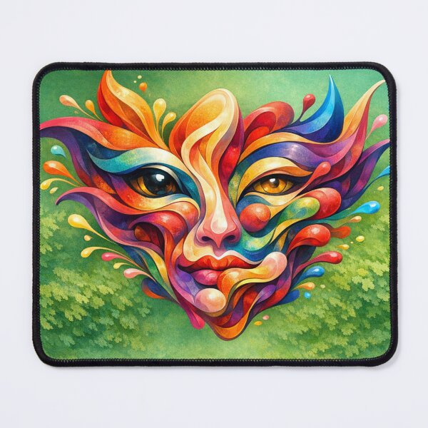 Item preview, Luminous abstract facial worlds designed and sold by Sigtrix.
