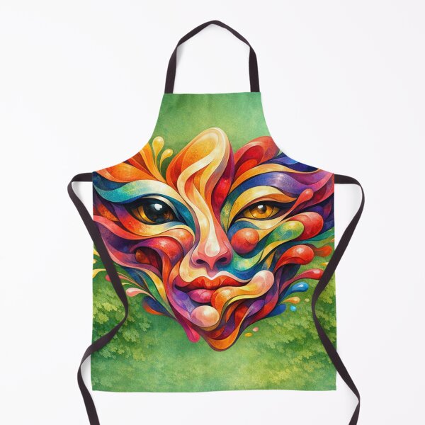Item preview, Luminous abstract facial worlds designed and sold by Sigtrix.