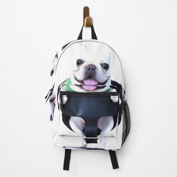 Item preview, Pibble White French Bulldog with tongue out designed and sold by NF Designs Studio DTF.