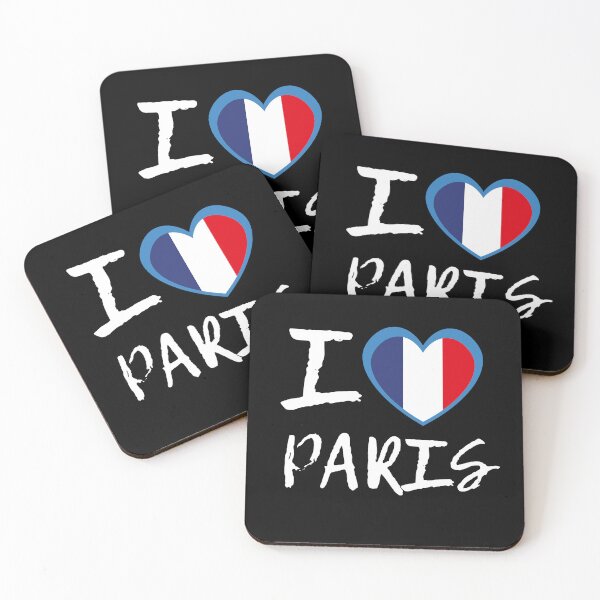 Item preview, I love Paris - T-shirt for travelers designed and sold by TobiasLogic.