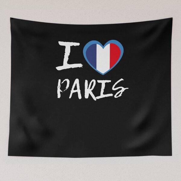 Item preview, I love Paris - T-shirt for travelers designed and sold by TobiasLogic.
