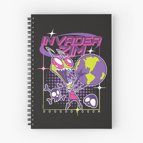 Item preview, Invader Zim Retro Sci Fi Cartoon Graphic Design designed and sold by layprotuninec.