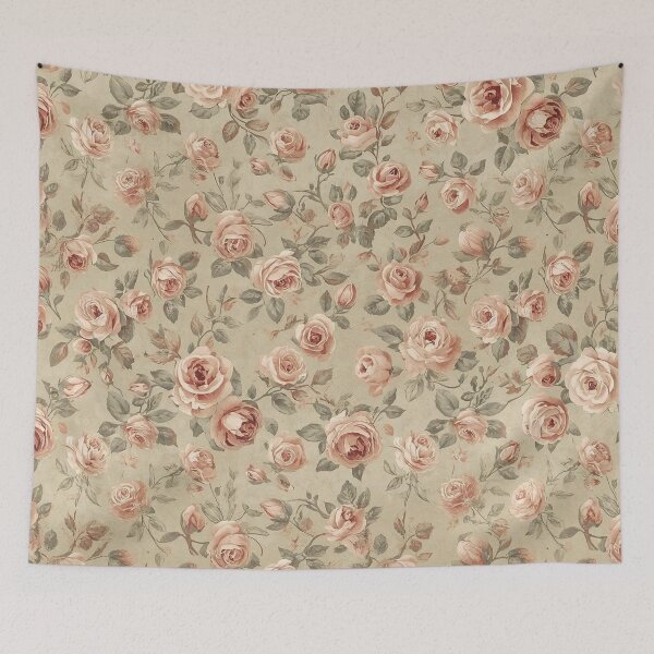Item preview, Pink rose pattern  designed and sold by uunaa.