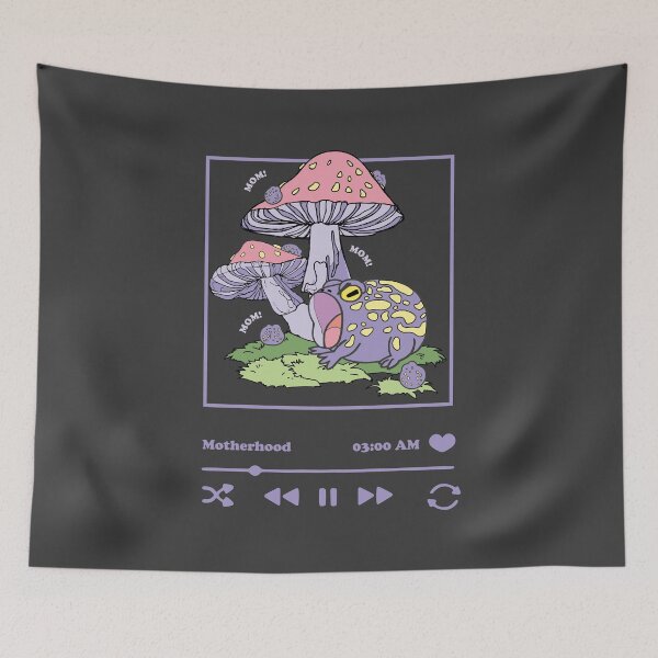 Item preview, Motherhood – Funny Frog Mom MP3 Art designed and sold by SKETCHYANDGRAPHIC.