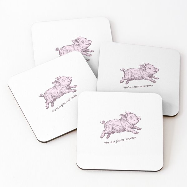 Item preview, Pig Life is a Piece of Cake Shirt Cute Animal Gift designed and sold by PhokaPhokich.
