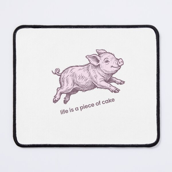 Item preview, Pig Life is a Piece of Cake Shirt Cute Animal Gift designed and sold by PhokaPhokich.