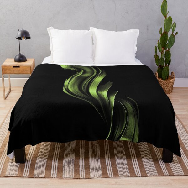 Item preview, Lime Green Abstract Flow Luxury Wave Background designed and sold by ScreenPin.