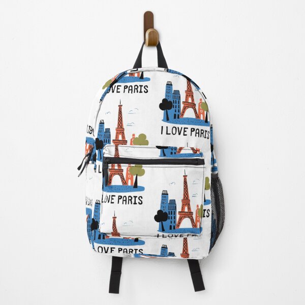 Item preview, I love Paris - T-shirt for travelers designed and sold by TobiasLogic.