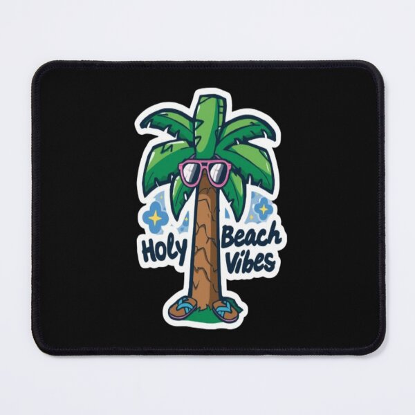 Item preview, Holy Beach Vibes Palm Tree Kawaii designed and sold by DailySparks.