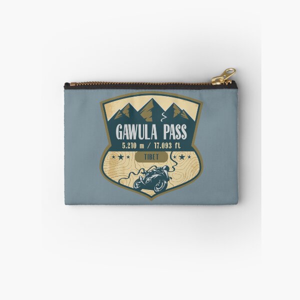 Item preview, Gawula Pass Himalaya Tibet China Biker Badge designed and sold by CynthiaGraphics.