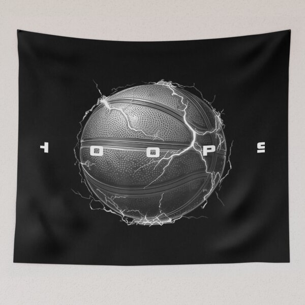 Item preview, Vintage Electric Basketball Hoops Aesthetic Lightning Sport Graphic For Ballers designed and sold by Daisy Grimes.