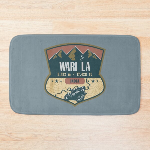 Item preview, Wari La Himalaya India Biker Badge designed and sold by CynthiaGraphics.