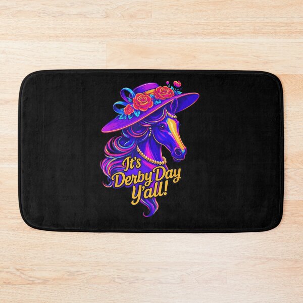 Item preview, Its Derby Day Yall Elegant Horse In Floral Hat Vaporwave Aesthetic designed and sold by Daisy Grimes.