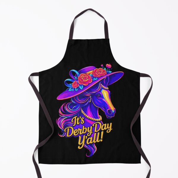Item preview, Its Derby Day Yall Elegant Horse In Floral Hat Vaporwave Aesthetic designed and sold by Daisy Grimes.