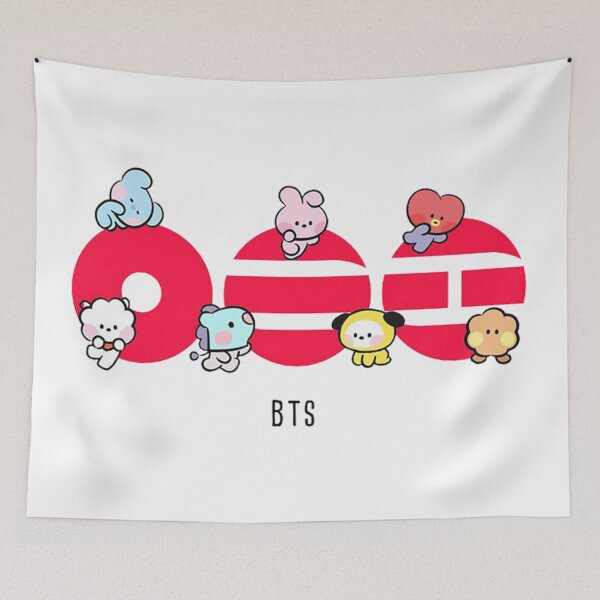 Item preview, Vintage Kpop BTS comeback Arirang BT21 logo designed and sold by PuffersPatrys.