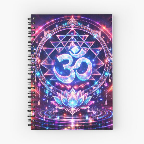 Item preview, Om & Yantra High Vibration — Hindu God Art | Cyberpunk designed and sold by CosmicLotusArt.