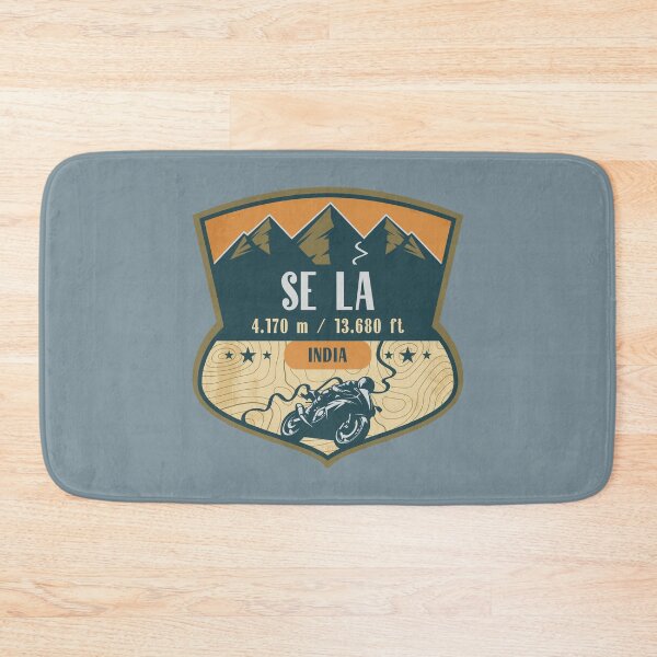 Item preview, Se La Himalaya India Biker Badge designed and sold by CynthiaGraphics.