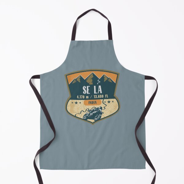 Item preview, Se La Himalaya India Biker Badge designed and sold by CynthiaGraphics.