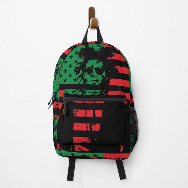 Item preview, African American Flag Red Green Black NYC Graffiti Artist Portrait designed and sold by FFFFt.