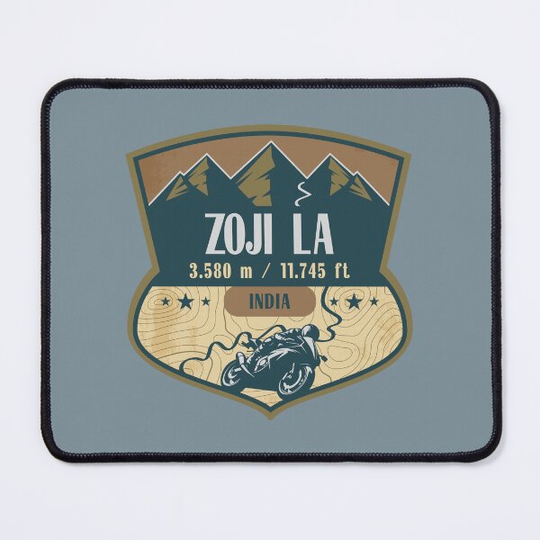 Item preview, Zoji La Himalaya India Biker Badge designed and sold by CynthiaGraphics.